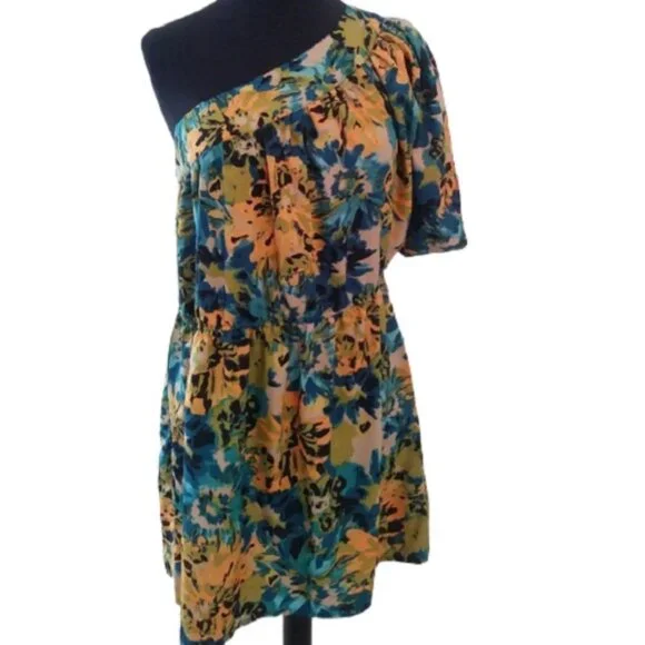 angie chiffon asymmetrical mini dress Angie Chiffon Asymmetrical Mini Dress